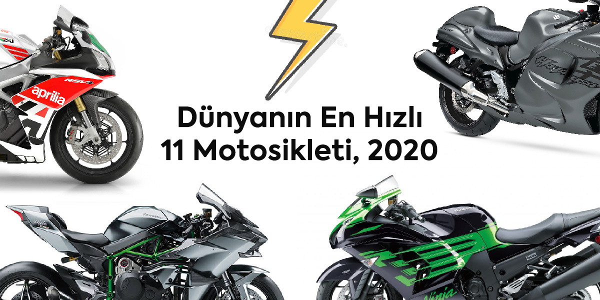 2020'de Dünyanın En Hızlı 11 Motosikleti
