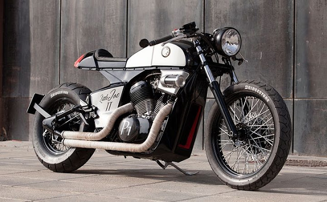 Honda Shadow VT600 modifiyeli