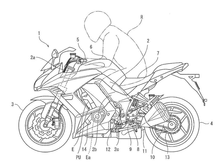 Kawasaki Elektronik Vites Şanzımanı Üzerinde Çalışıyor