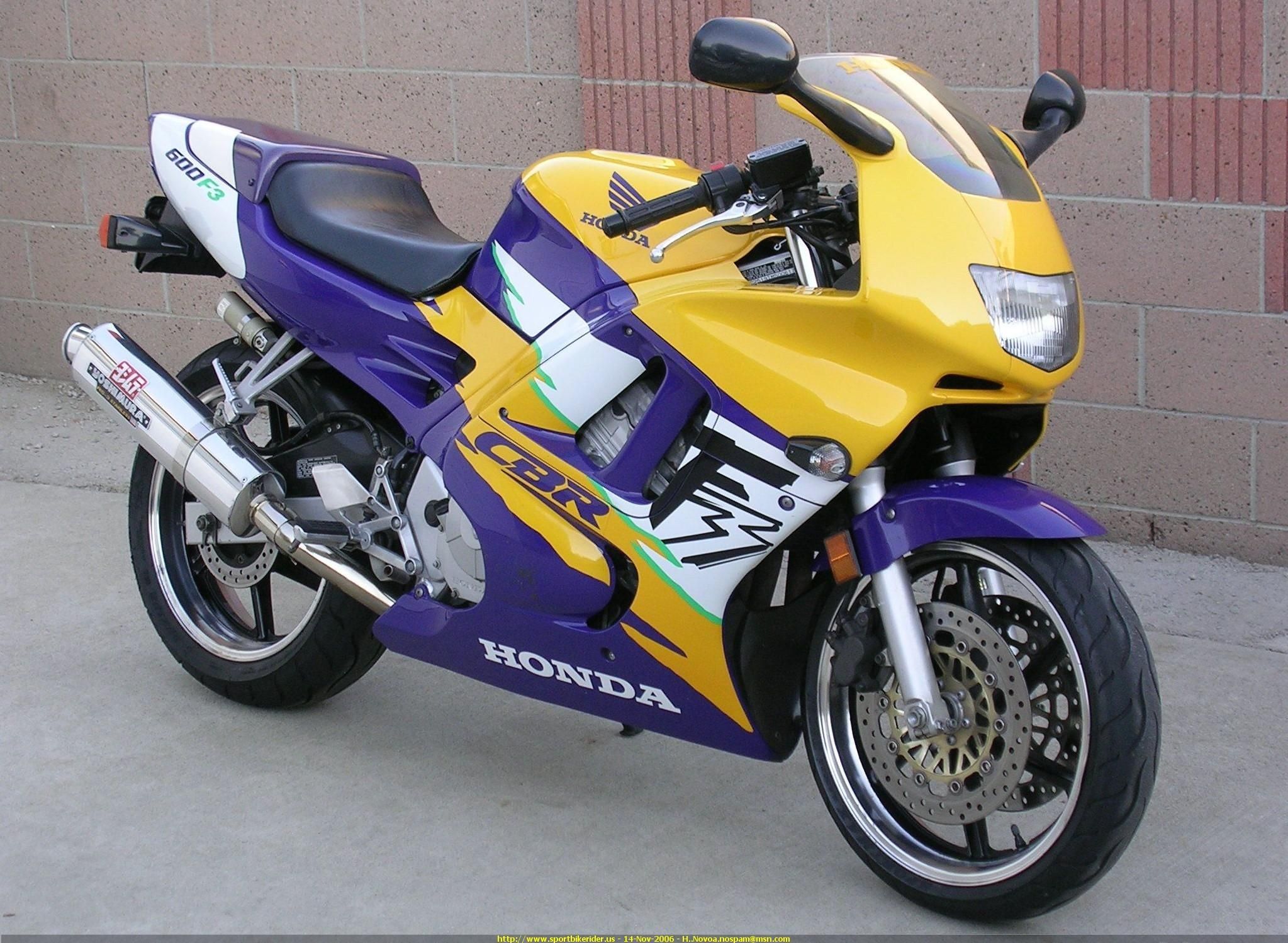 Şimdiye Kadar Olanların En Hızlısı, 1996 Honda CBR600F3