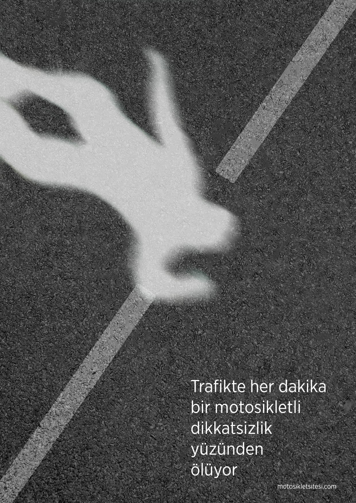 Trafikte her dakika bir motosikletli dikkatsizlik yüzünden ölüyor