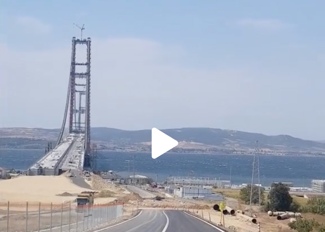Çanakkale Köprüsü’nün geçiş ücreti 15 euro olacak