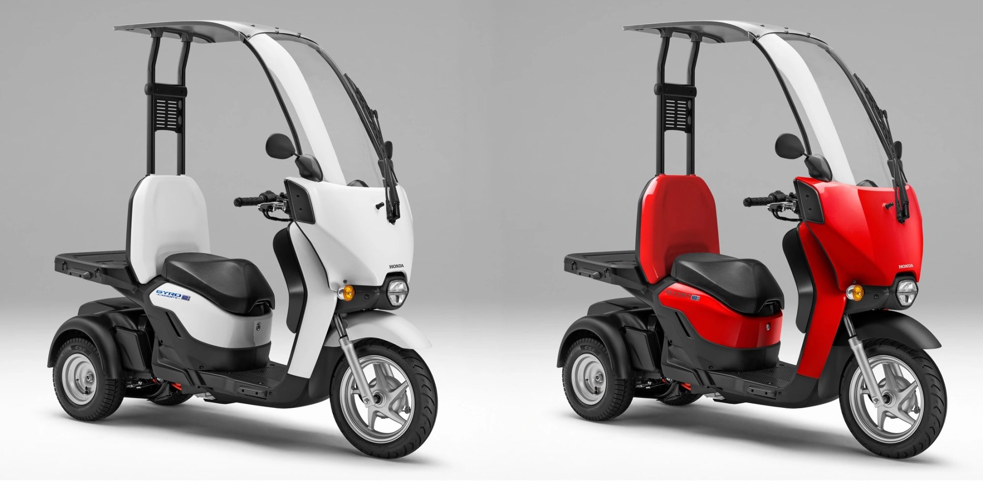 Honda'nın en yeni elektrikli motosikleti, çatılı üç tekerlekli bir e-scooter