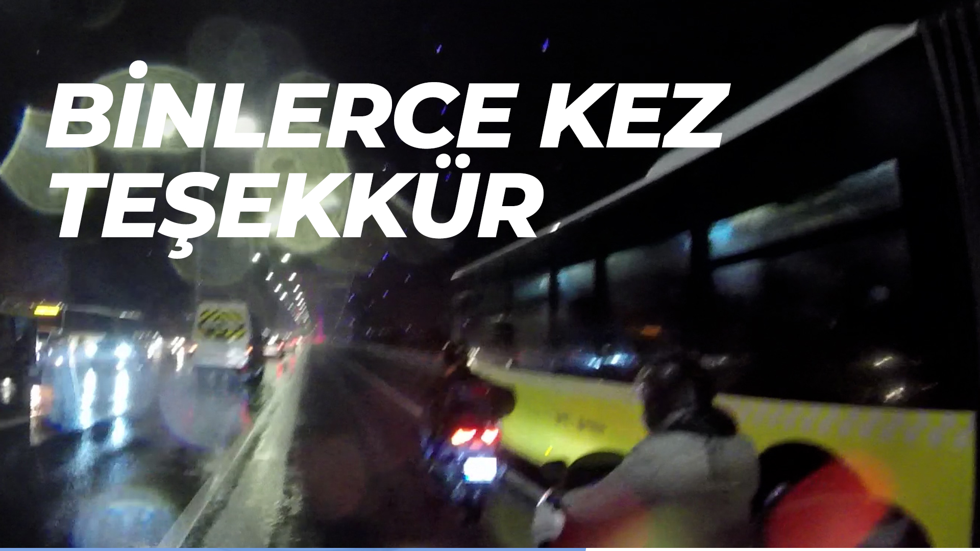 Belediye Otobüslerine Binlerce Teşekkürler (Fırtınalı Günün Kurtarıcıları)