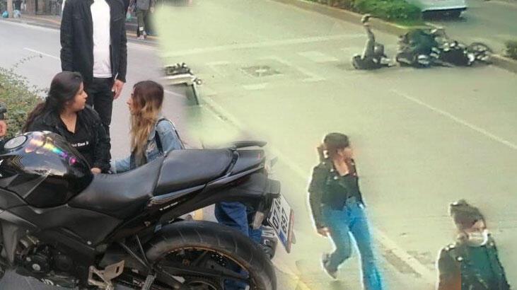 Hamile Kadına Motosiklet Çarptı!