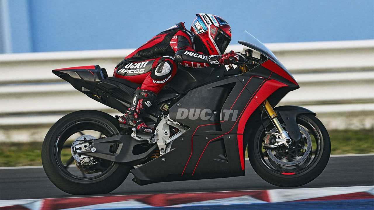 Ducati'den Elektrikli Yarış motosikleti