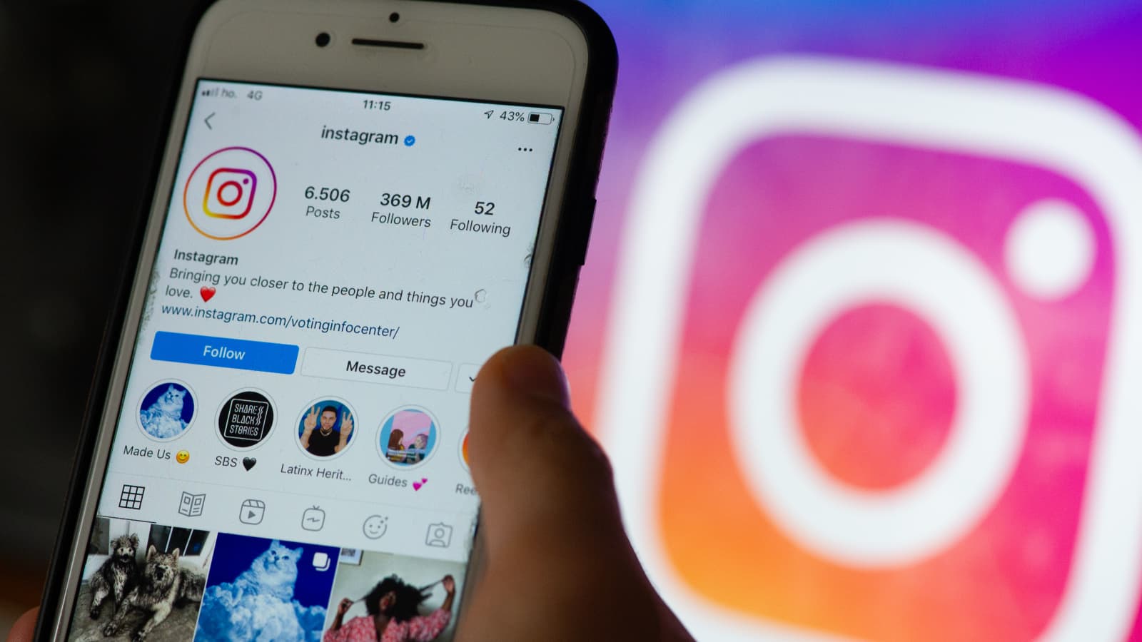 Instagramda, fotoğraf gömme sistemi kapatma seçeneği