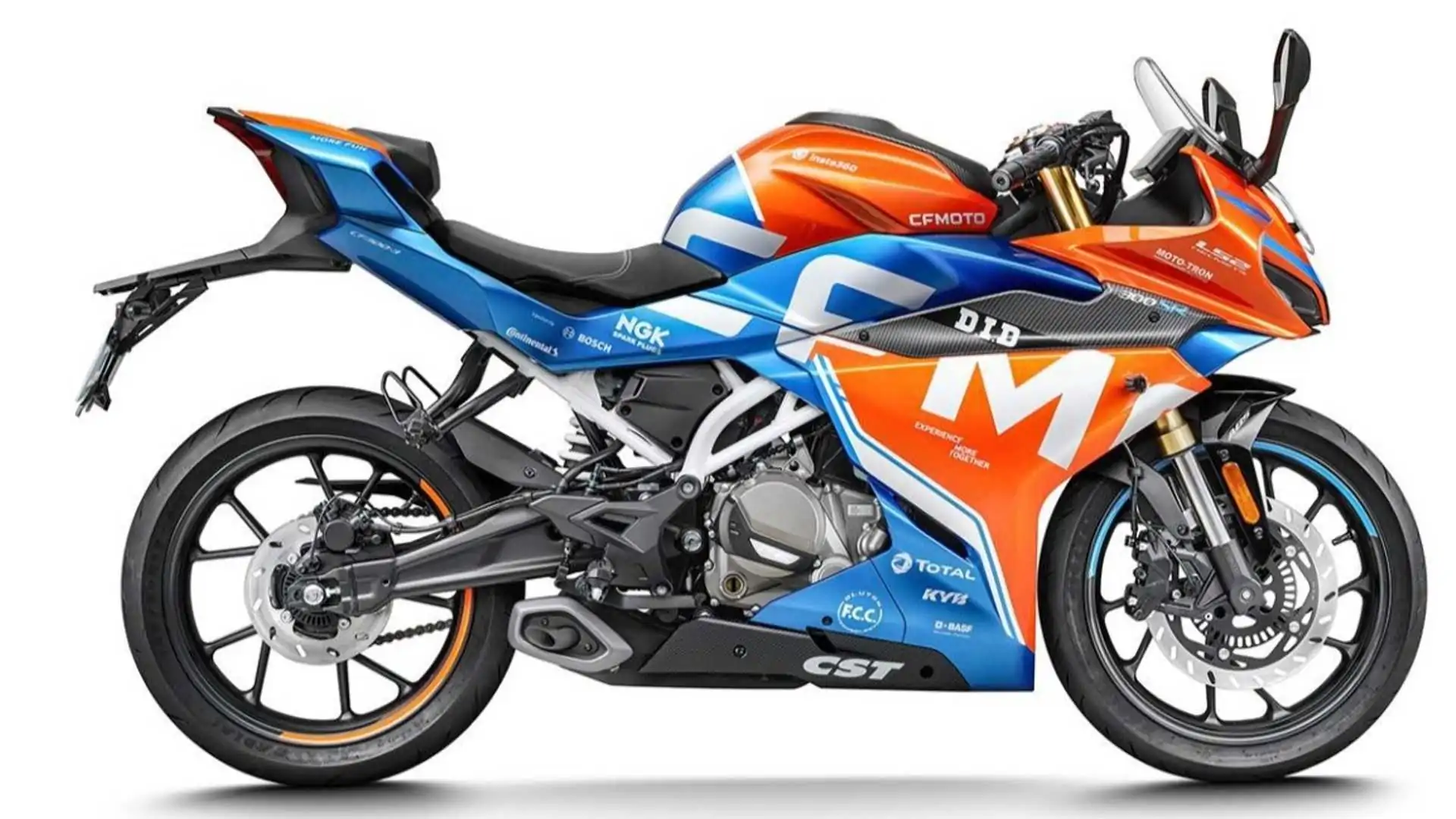 CFMoto 300SR, Yarış Renkleri Ortaya Çıktı