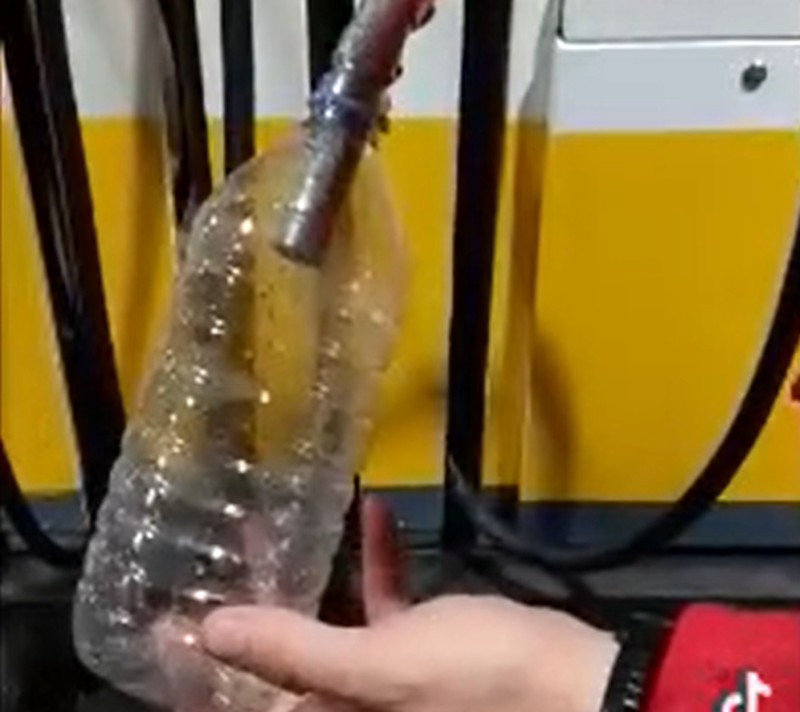 Pompacının 1 TL'lik benzin videosu