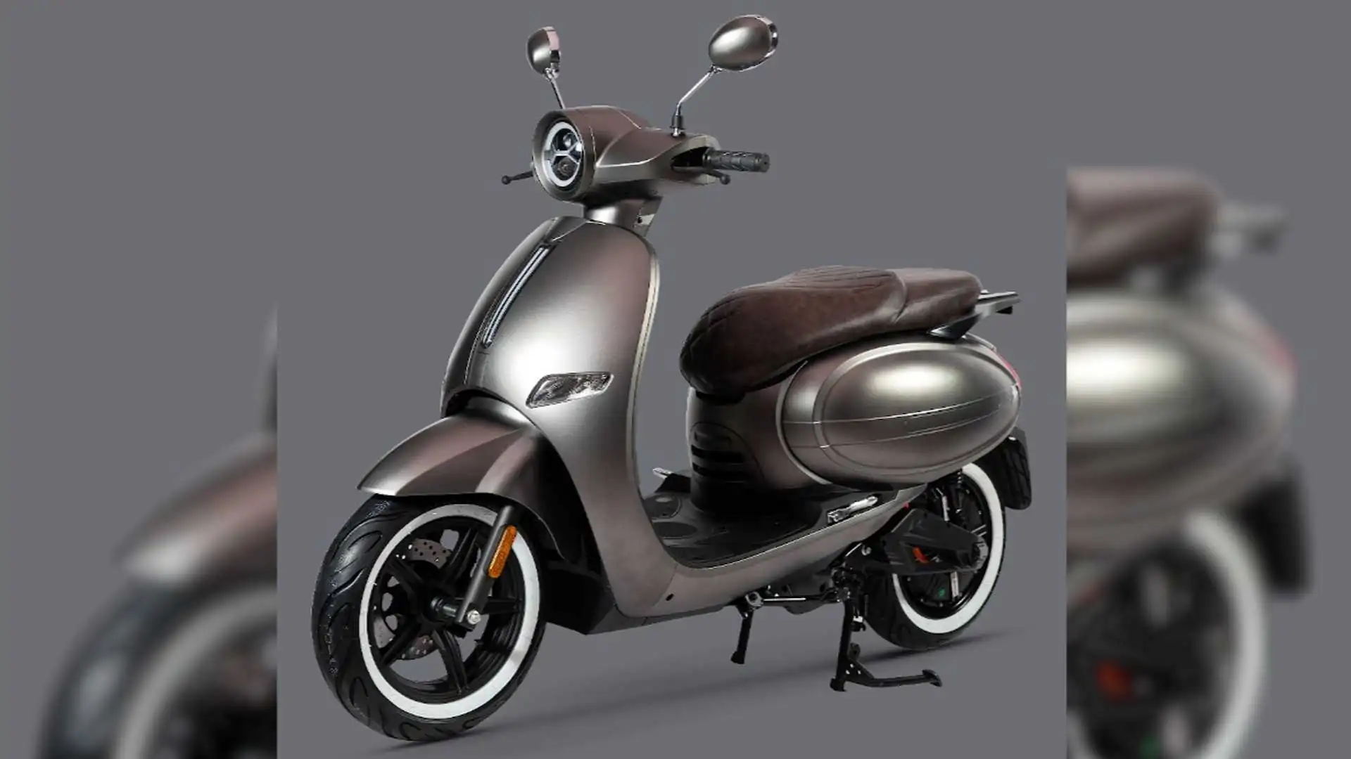 Büyüleyici Retro Tarz Elektrikli Scooter - LVNENG S6