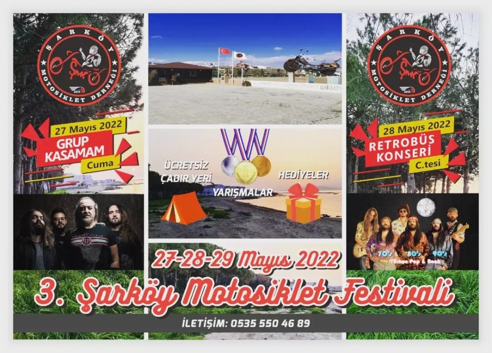 3. Şarköy Motosiklet Festivali 2022