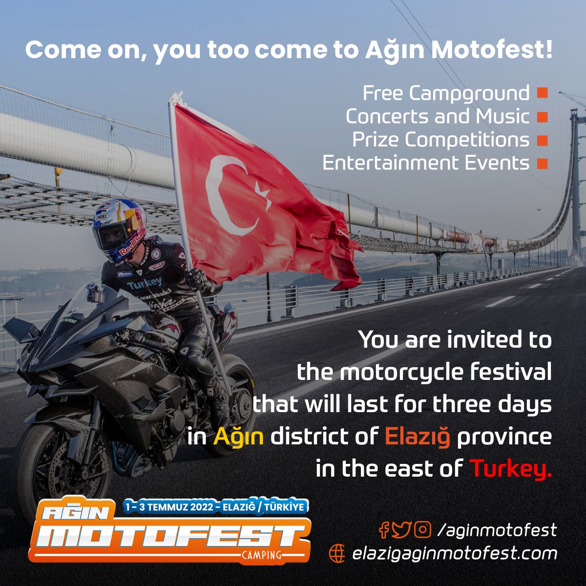 Elazığ Ağın Motofest Camping
