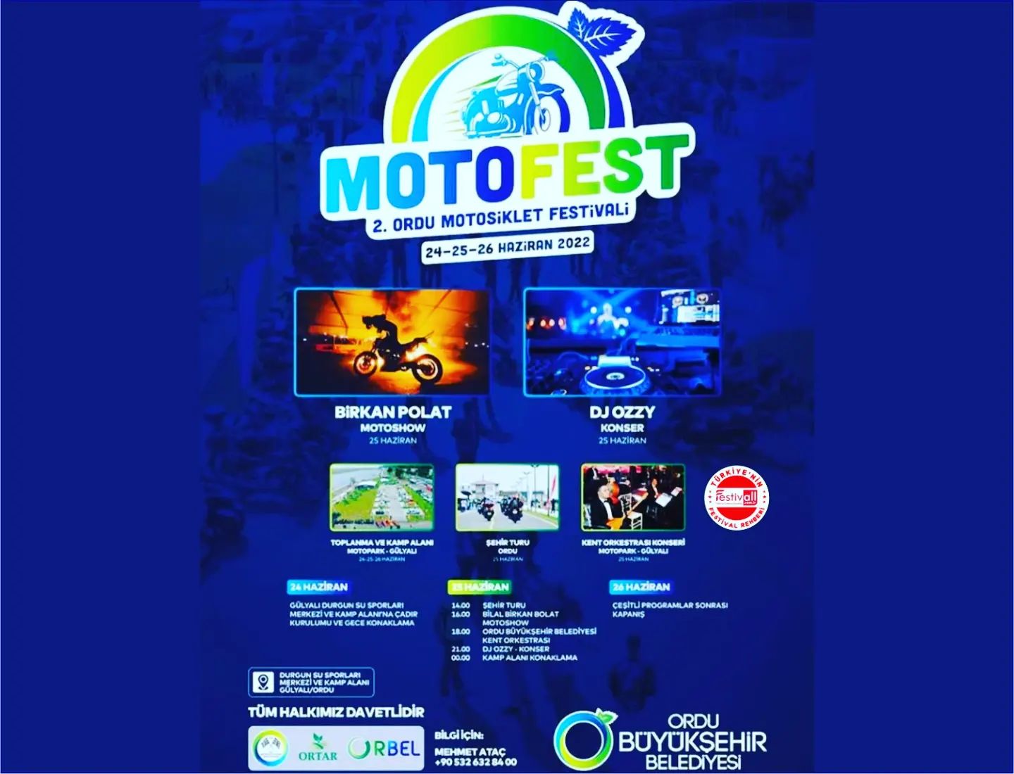 2. ORDU Motosiklet Festivali