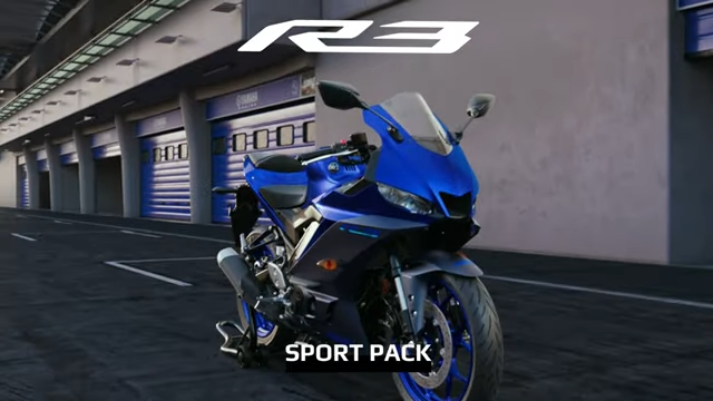 2022 Yamaha R3 Sport Pack