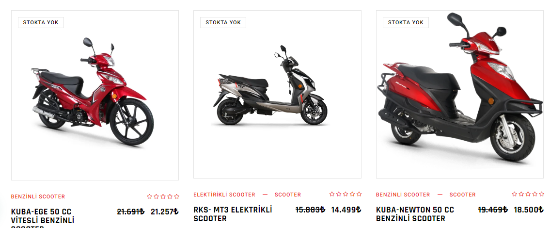 Kuba ve RKS Fiyatları 2023
