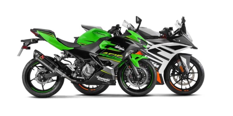 Kawasaki Ninja 400 ve KTM RC 390 En Yüksek Hız ve Hızlanma Eğrisi