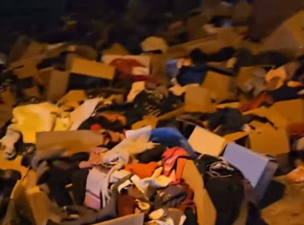 Gönderdiğiniz yardım malzemelerinin hali, Lütfen artık durun!