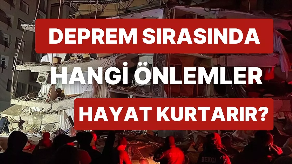 12 DAKİKADA DEPREMDE HAYATTA KALMA EĞİTİMİ