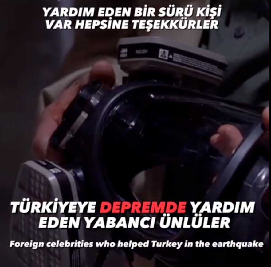 Türkiye'ye Depremde Yardım Eden Yabancı Ünlüler