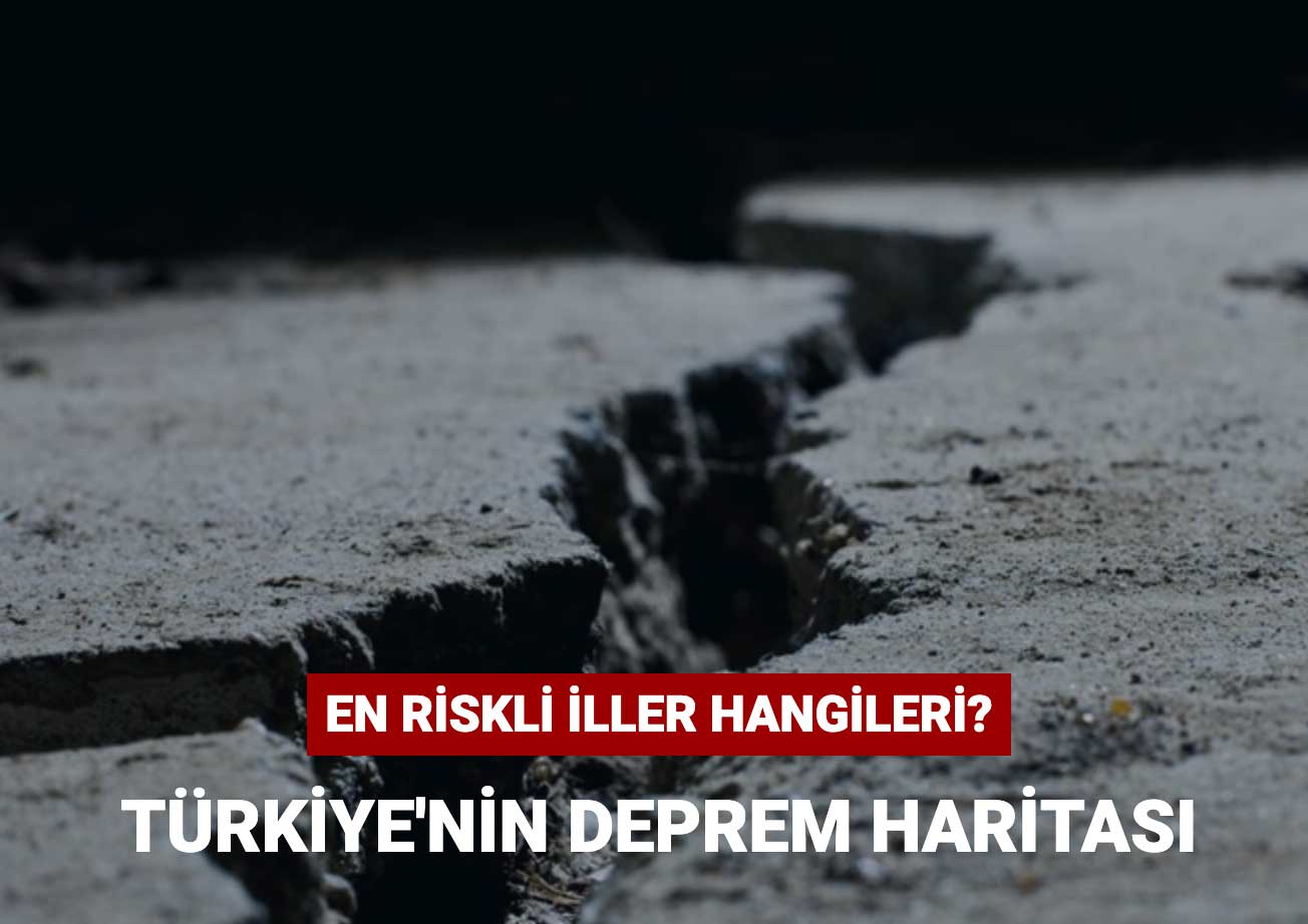 AFAD Türkiye deprem risk haritası