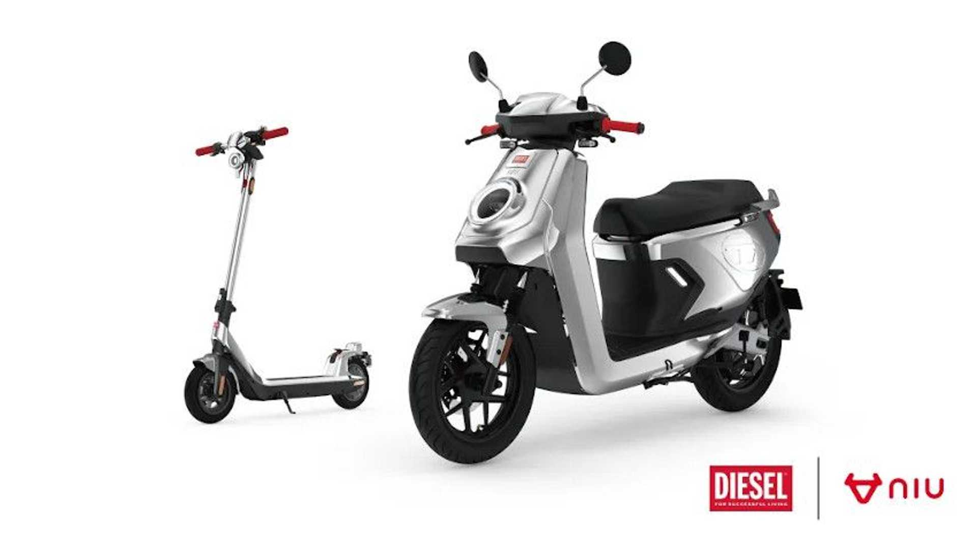 NIU - Diesel ile MQi GT scooter için iş birliği yaptı