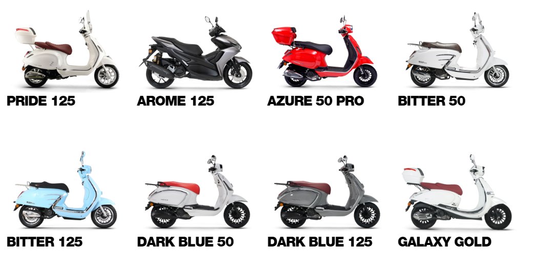25.000 – 140.000 TL arasında RKS Scooter Modelleri