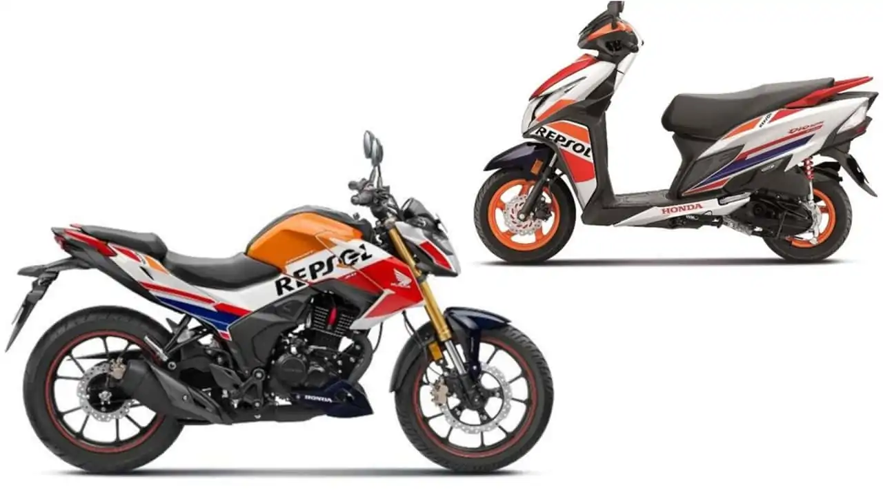 Honda, Hornet 2.0 ve Dio 125'in Repsol Sürümlerini Piyasaya Sürüyor