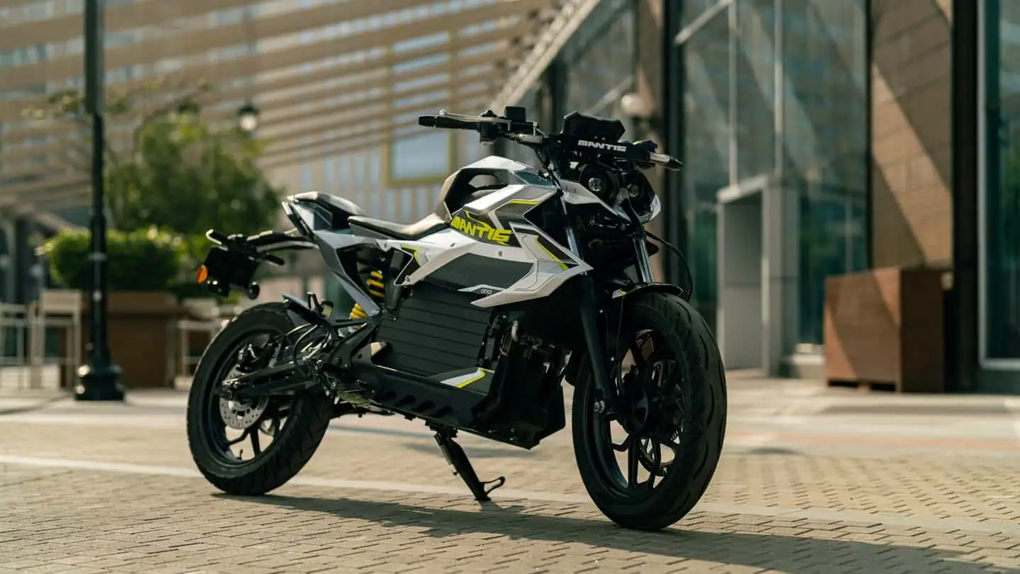 Yeni Orxa Mantis Elektrikli Motosiklet Tek Şarjla 220 Km Yol Gidebilir