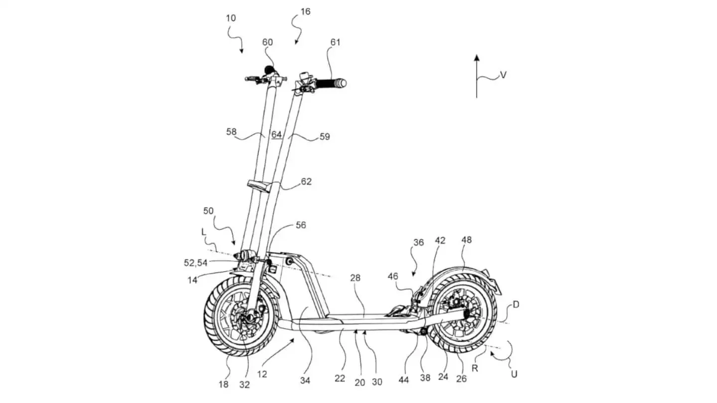BMW Katlanır Elektrikli Scooter Üzerinde Çalışıyor