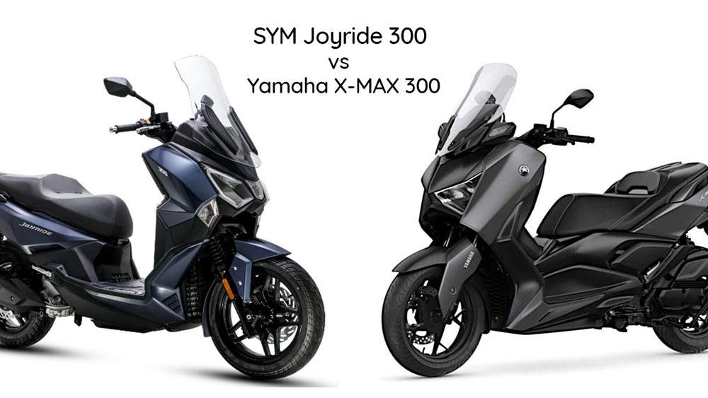 SYM Joyride 300 vs Yamaha X-MAX 300 Karşılaştırması