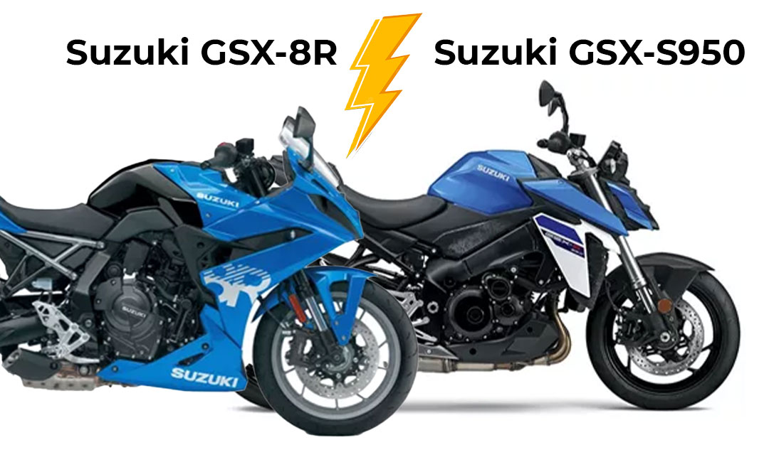 Suzuki GSX-8R 2024 vs. Suzuki GSX-S950 2024