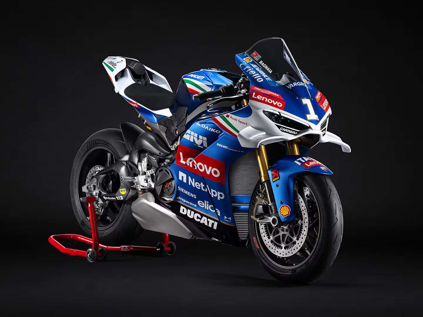 Ducati Panigale V4 Tricolore Italia'ya İlk Bakış