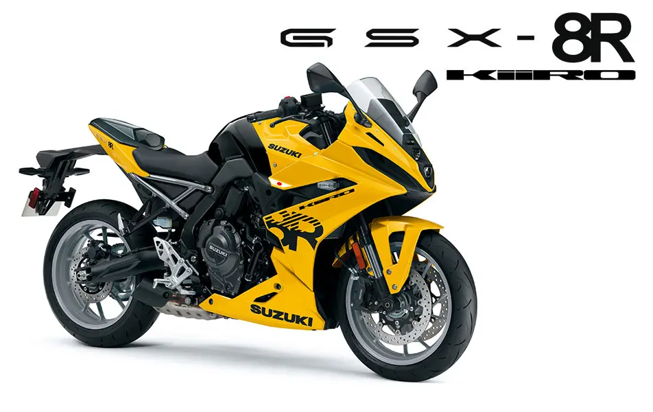 2026 Suzuki GSX-8R Kiiro Limited Edition