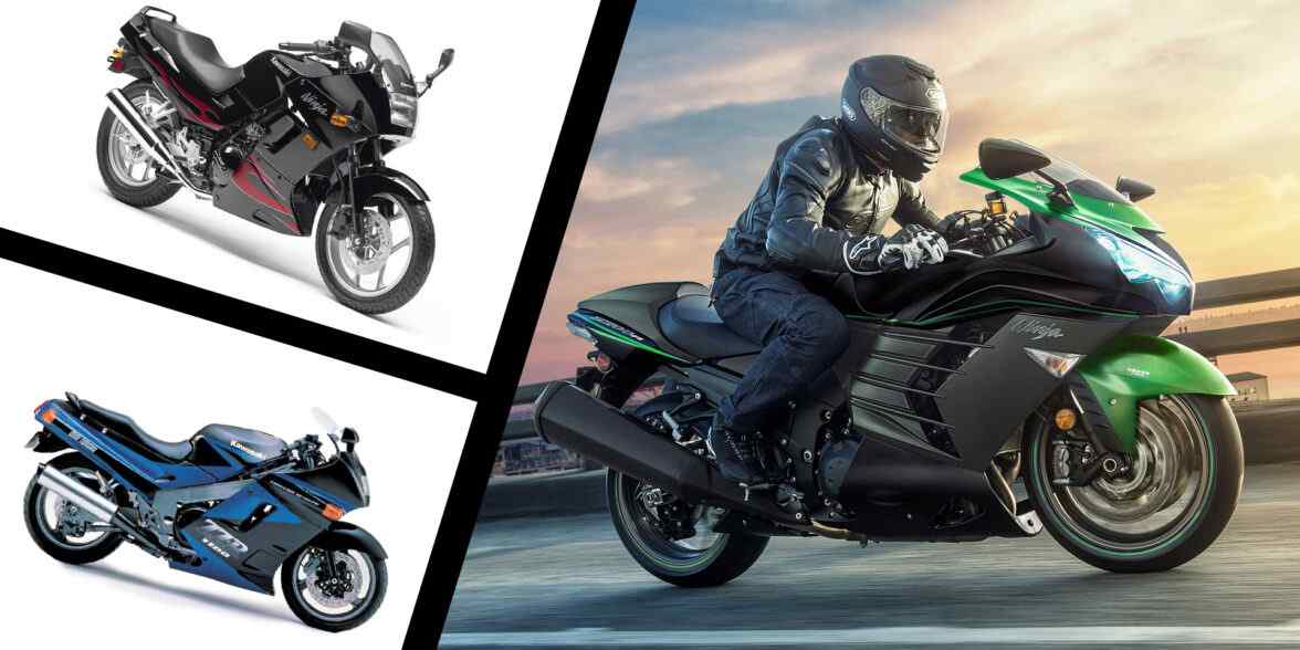 The most popular Yamaha and Kawasaki models