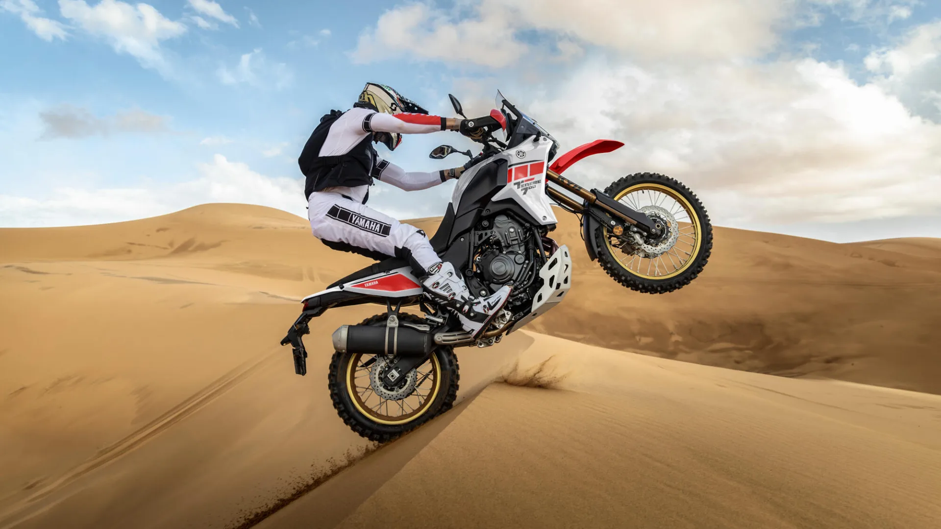 2027 Yamaha Ténéré 700 Rally Heritage White Tanıtıldı! Eski Dakar Ruhu Geri Döndü