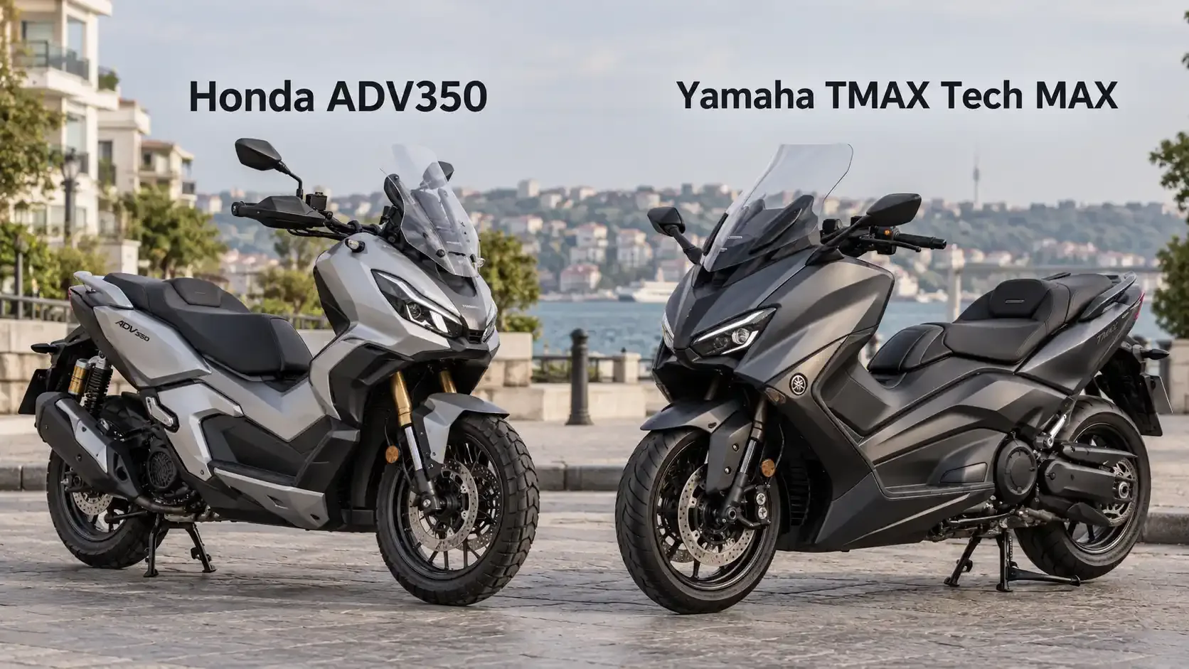 Honda ADV350 vs Yamaha TMAX Tech MAX 2026: Hangisi Kimin İçin Daha Mantıklı?