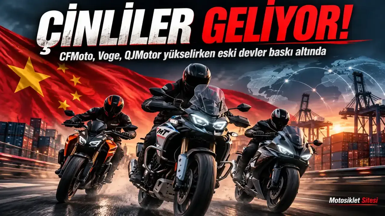 Çinli Motosiklet Üreticileri Oyunu Değiştiriyor: CFMoto, Voge ve QJMotor Büyürken Eski Devler Neden Kan Kaybediyor?