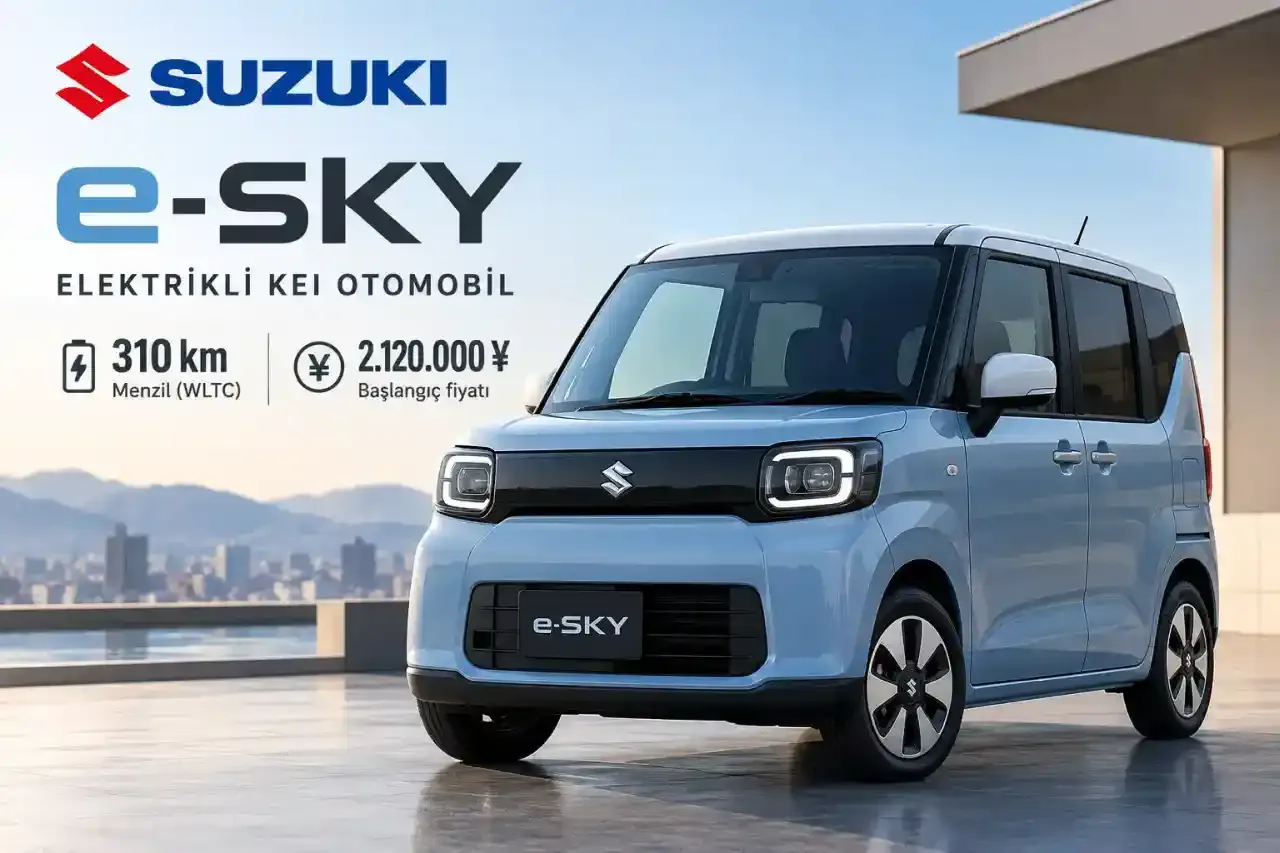 Suzuki'den 310 Km Menzilli Ucuz Elektrikli Otomobil: Yeni e-Sky'nin Fiyatı Açıklandı!