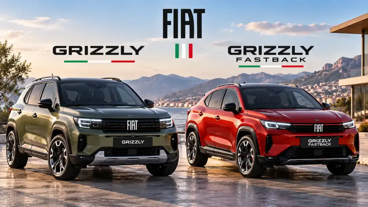 Fiat’tan İki Yeni SUV: Grizzly ve Grizzly Fastback Benzinli, Hibrit ve Elektrikli Geliyor