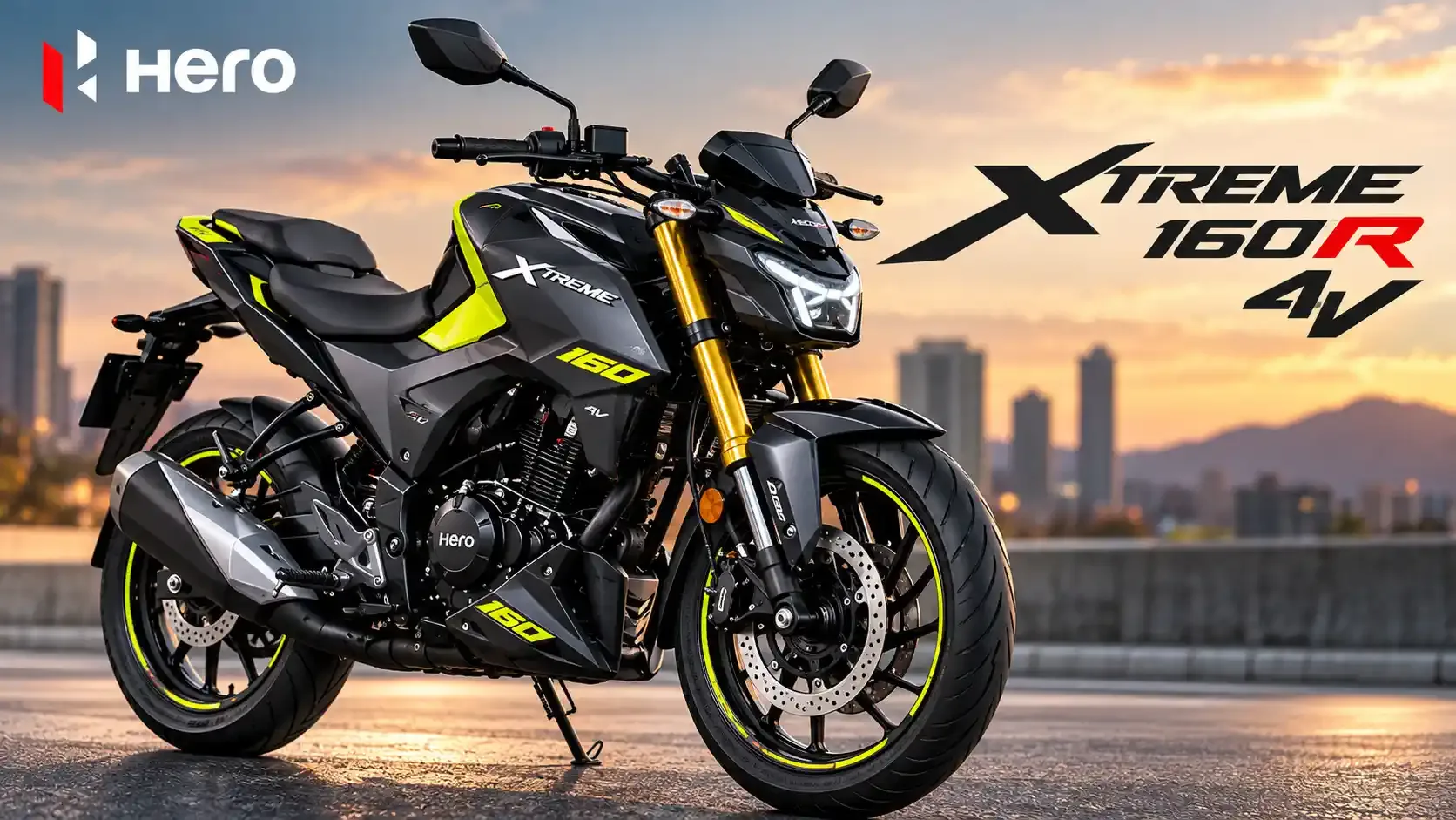 Hero Xtreme 160R 4V Baştan Yenilendi! 17,1 PS Güç, TFT Ekran ve Hız Sabitleyici