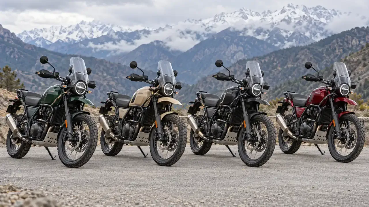 2027 Royal Enfield Himalayan 750'nin Son Hâli Ortaya Çıktı! Dört Renk, Çift Silindirli Motor ve Yeni Donanımlar