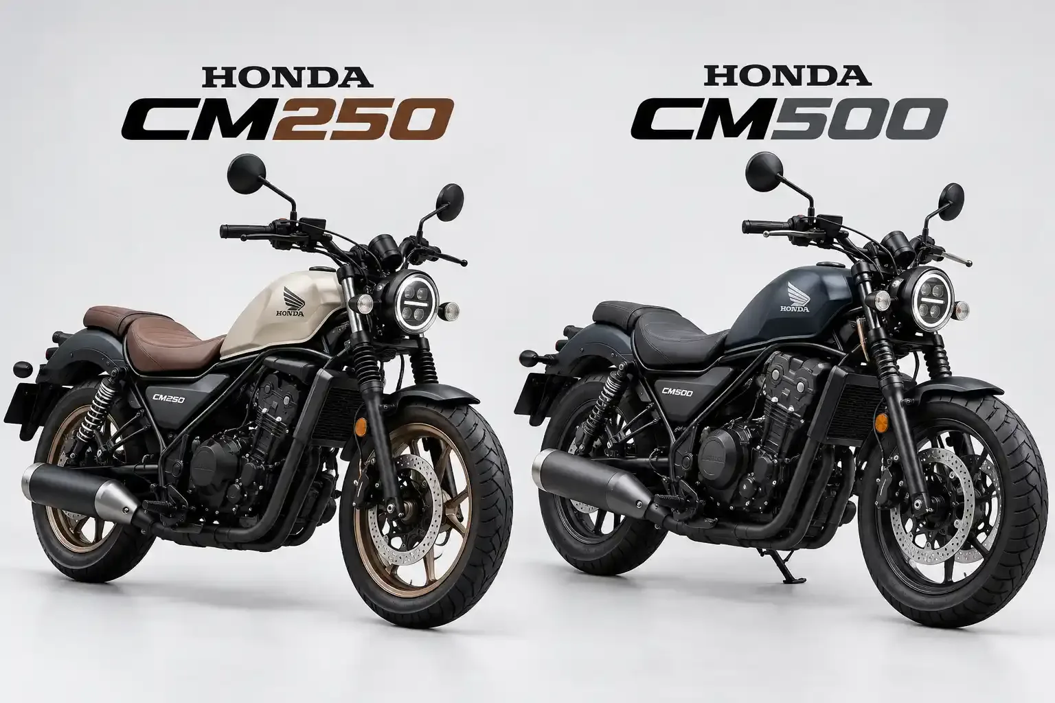 Honda CM250 ve CM500 Yenileniyor! İki Modele E-Clutch ve TFT Ekran Geliyor