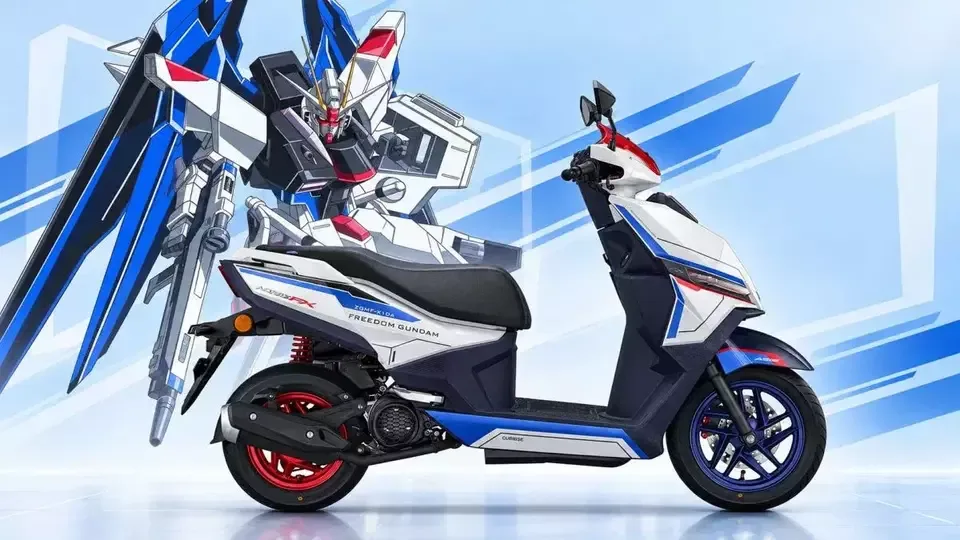Honda NS125FX Freedom Gundam Tanıtıldı! 1.000 Adetlik Özel Seri, 124 CC Motor