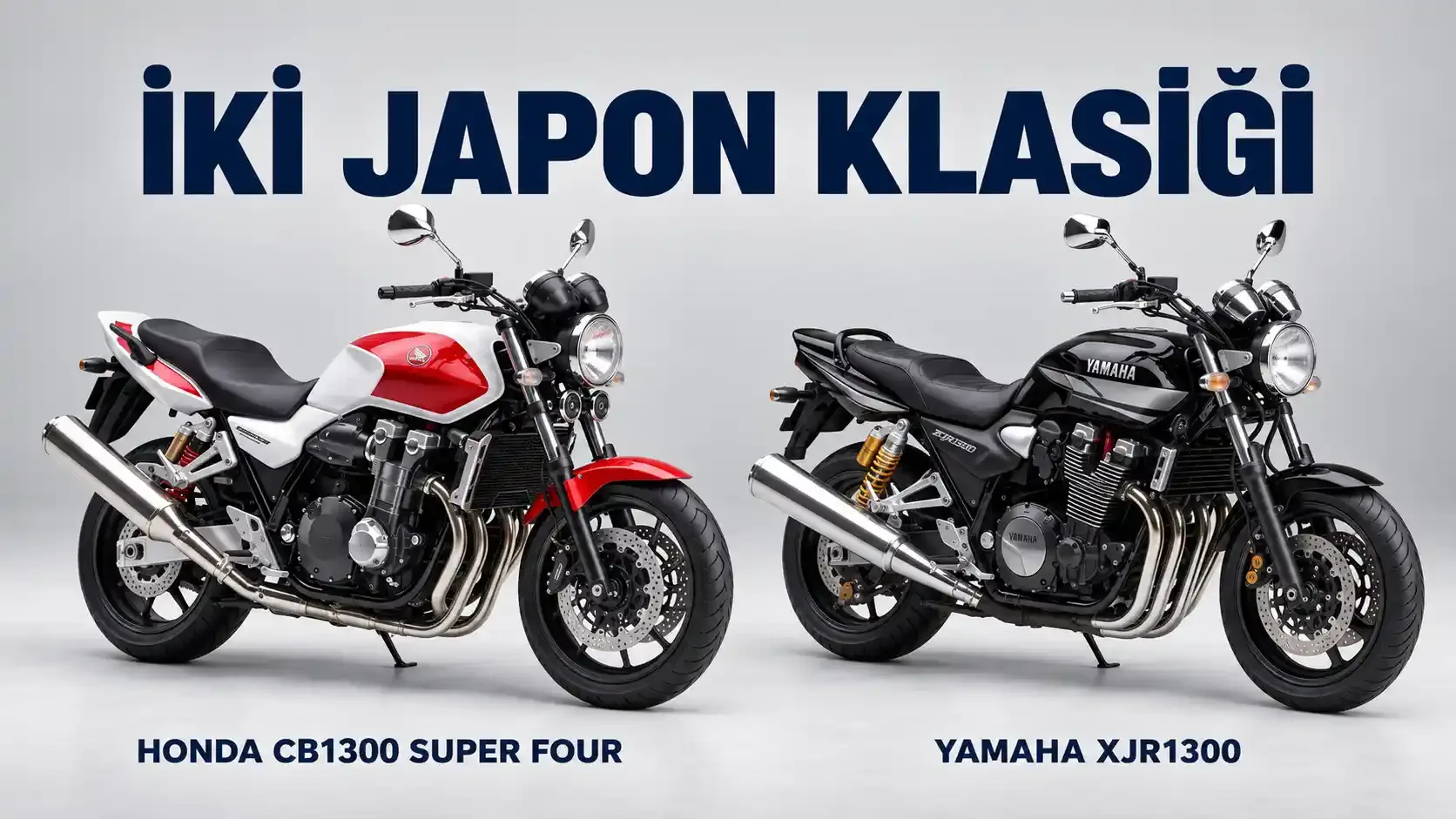 Honda CB1300 Super Four mu, Yamaha XJR1300 mü? İki Japon Klasiğinin Teknik ve Performans Karşılaştırması