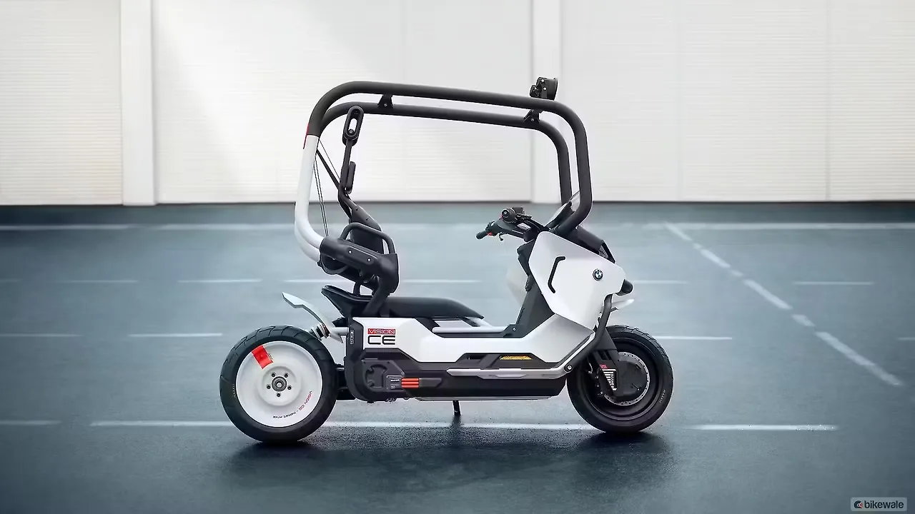 BMW Vision CE’nin Patent Görselleri Ortaya Çıktı! Kendi Kendine Dengede Duran Elektrikli Scooter
