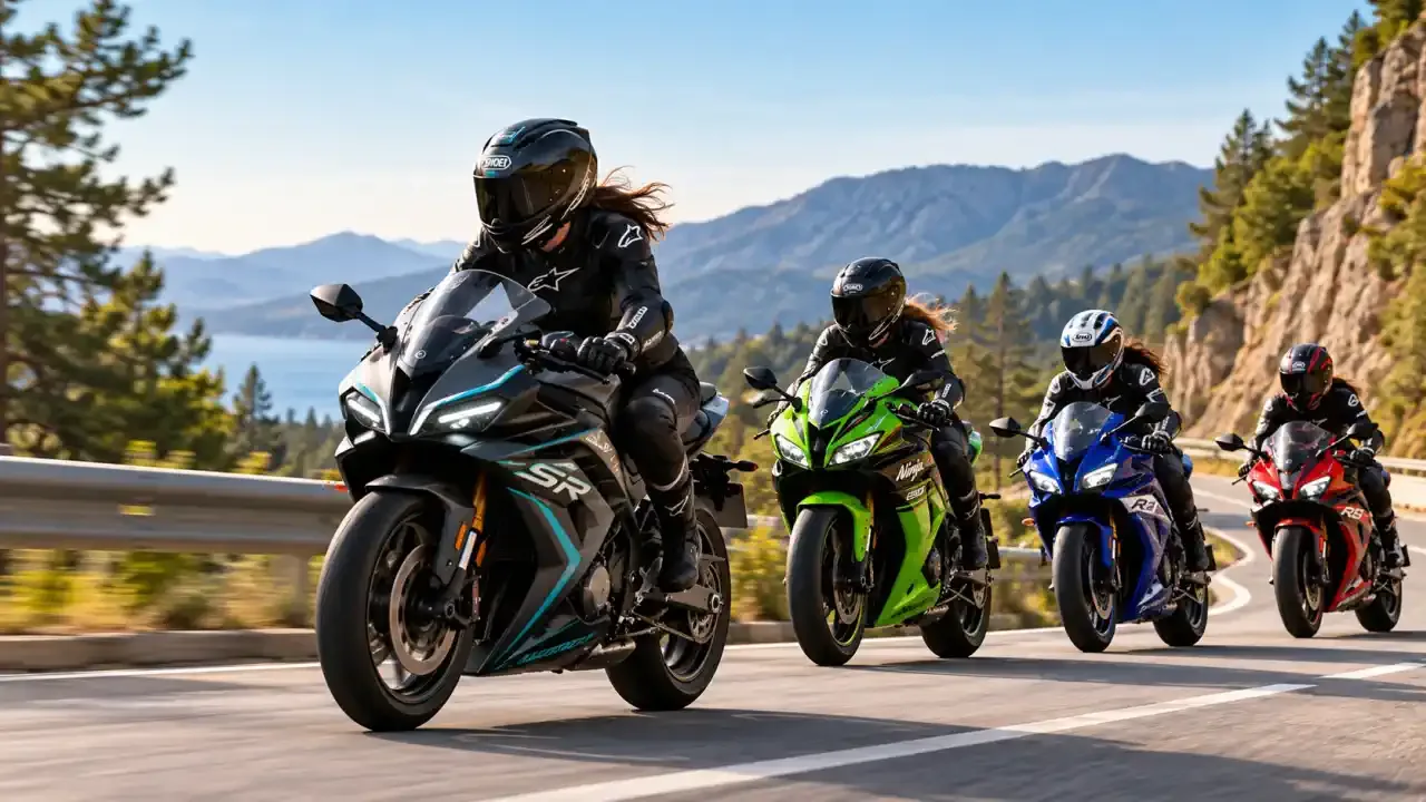 Kadınlar İçin Sürüşe En Uygun 8 Supersport Motosiklet: Sele Yüksekliği, Ağırlık ve Kontrol Karşılaştırması