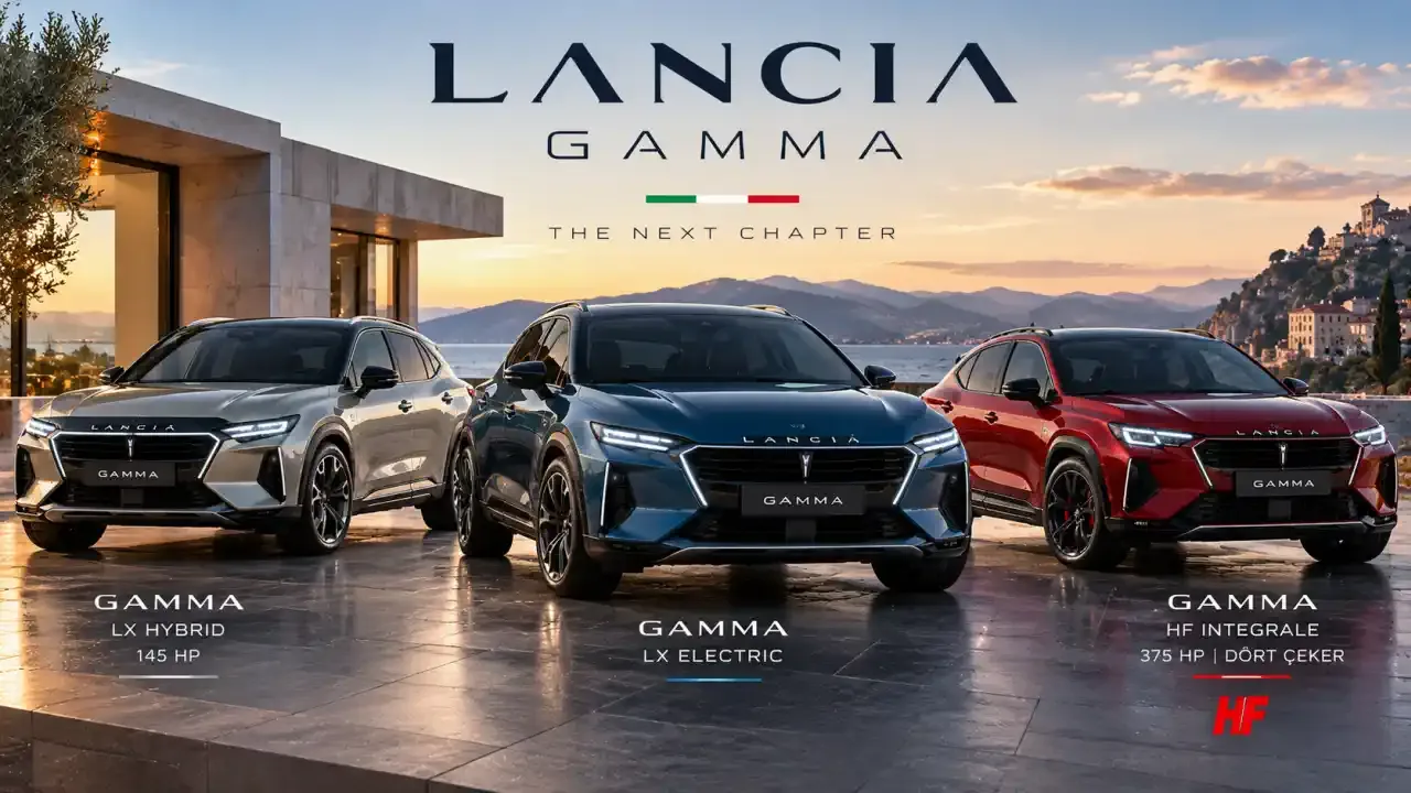 Lancia Gamma Geri Döndü: 375 HP’lik HF Integrale Dört Çeker ve Tamamen Elektrikli