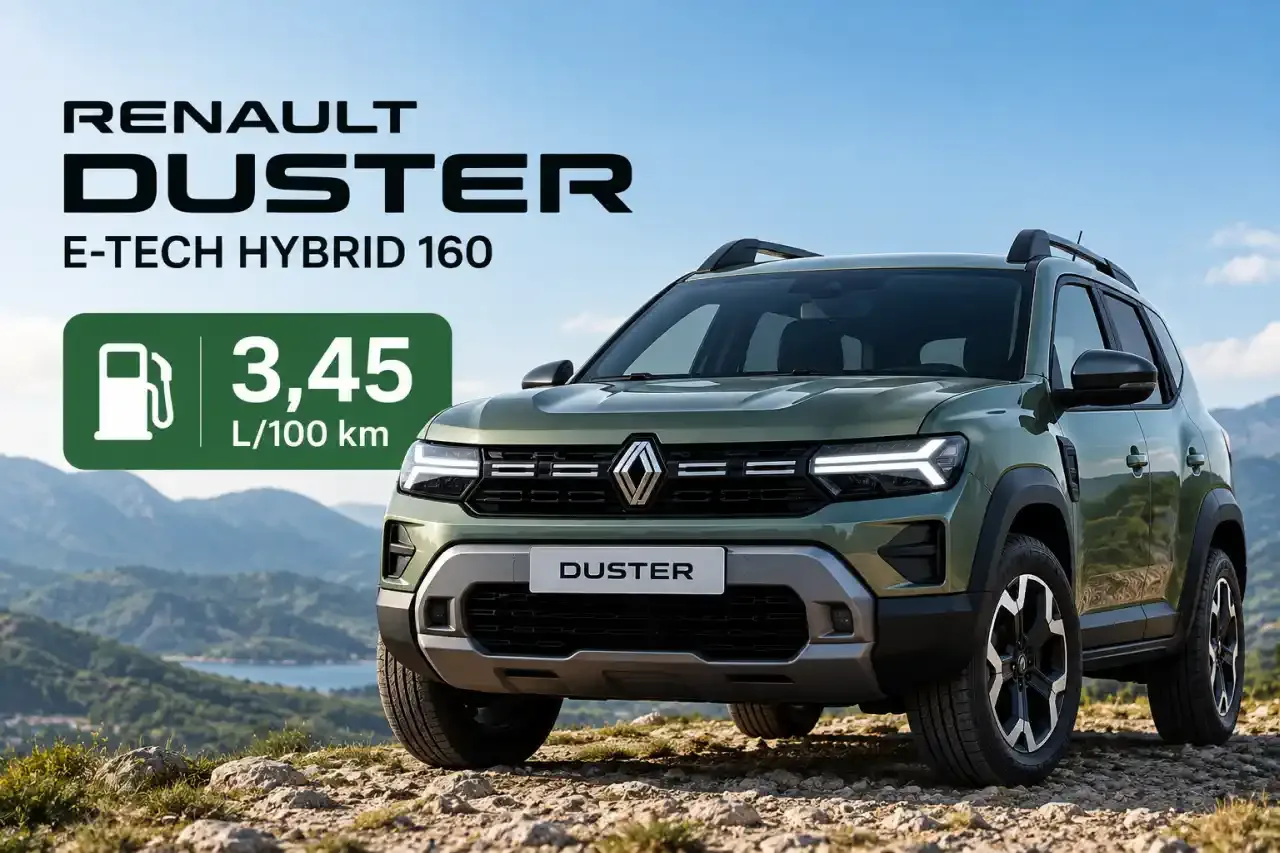 Yeni Renault Duster Hybrid'in Yakıt Tüketimi Açıklandı: 100 Km'de Sadece 3,45 Litre!
