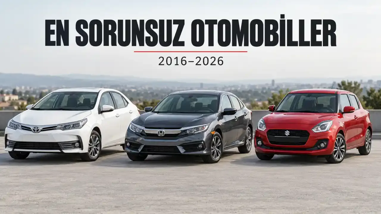2016–2026 Model En Sorunsuz Otomobiller: Teknik Özellik, Performans ve Fiyat Karşılaştırması