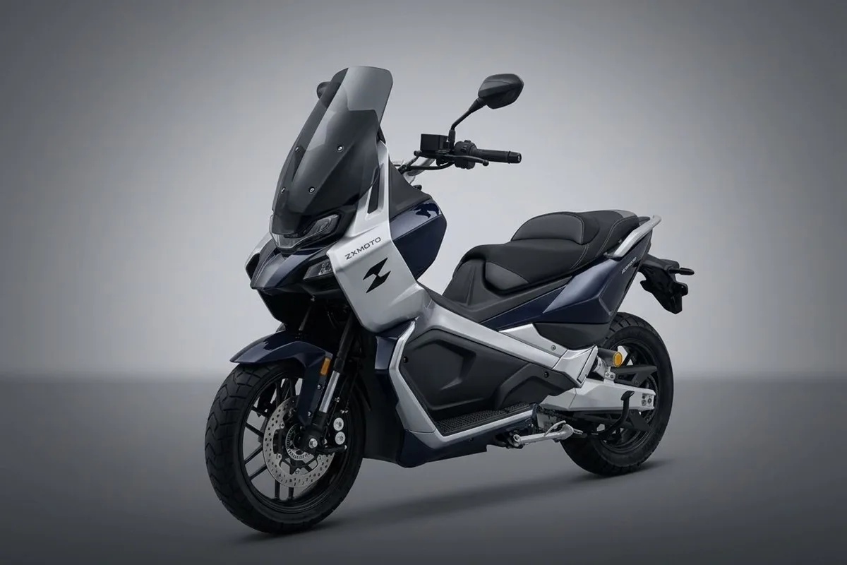 ZXMoto 250T ADV Ortaya Çıktı! 250 cc Çift Silindirli Scooter, Honda ADV350 ve Yamaha XMAX'a Rakip Olabilir